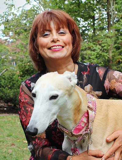 Christine with Gina