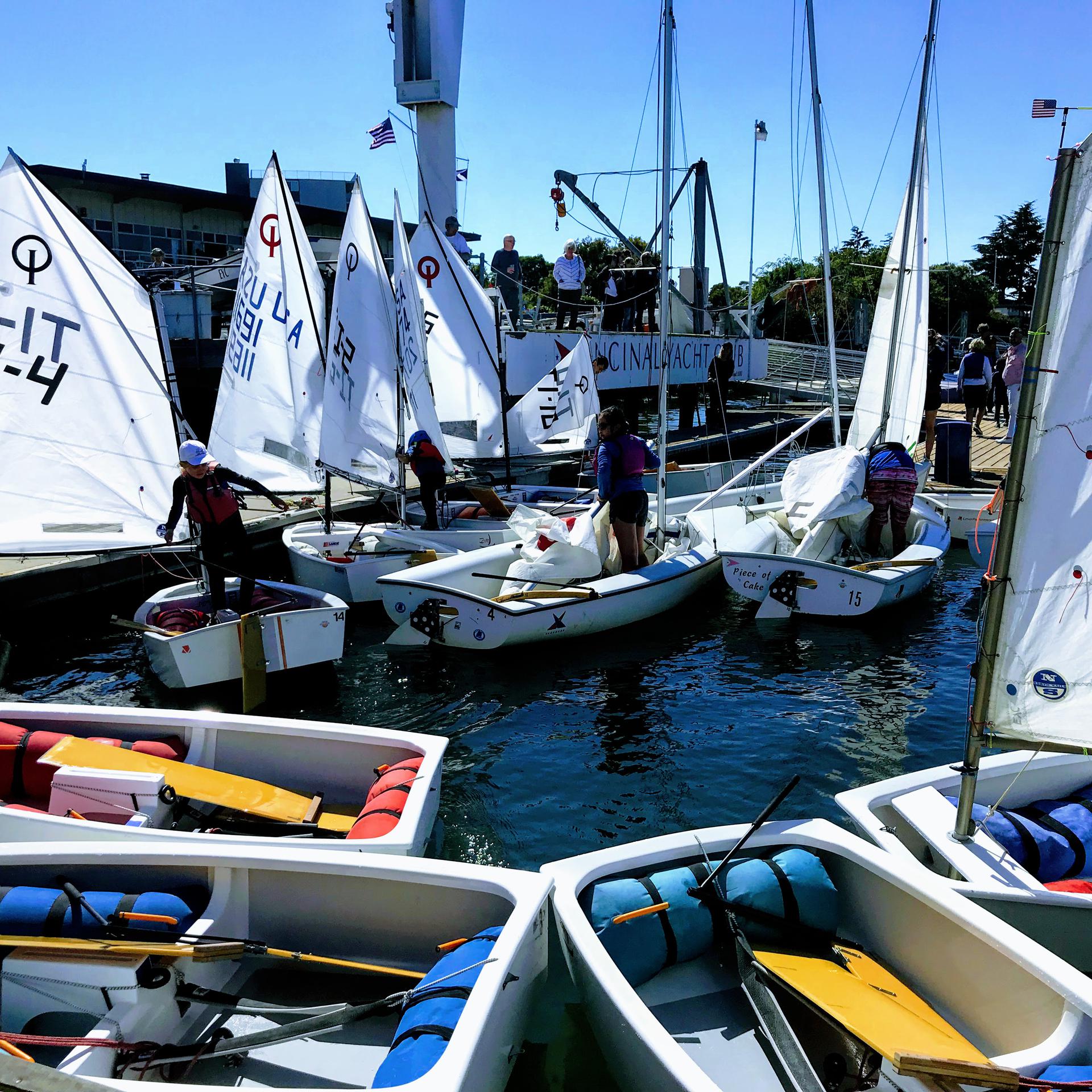 encinal yacht club junior sailing