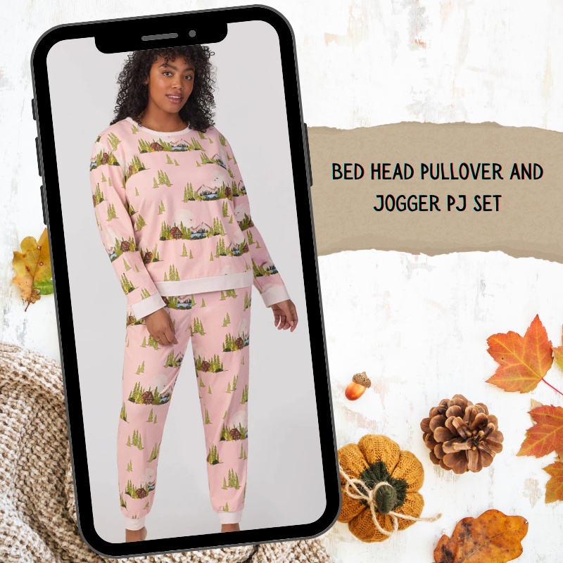 Bed Head Pullover and Jogger PJ Set