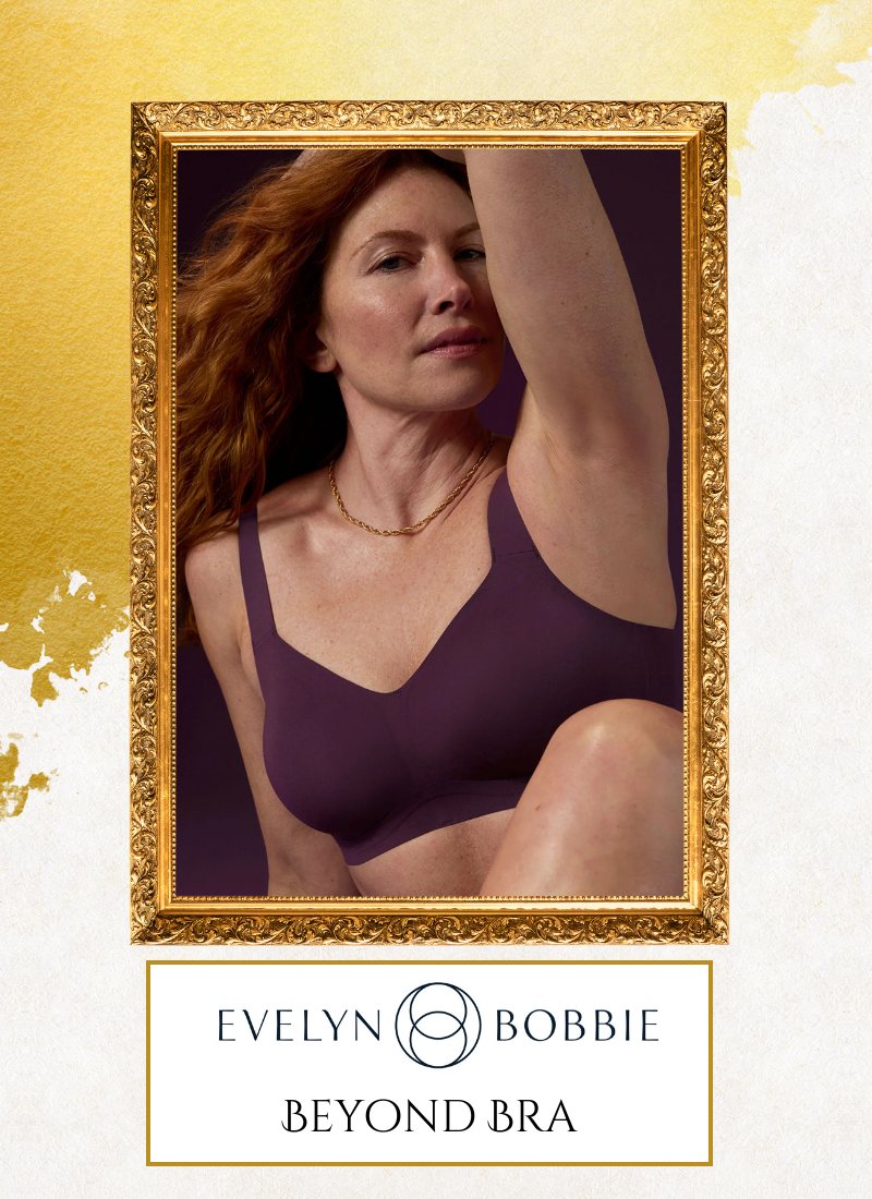  Our favourite Evelyn & Bobbie Beyond Bra is now available in a majestic plum! 