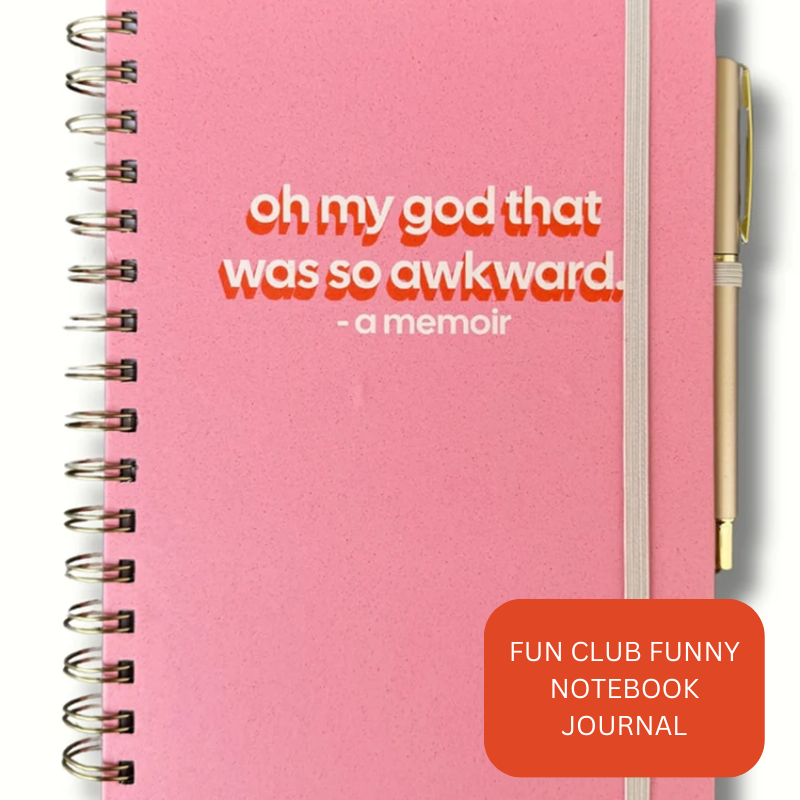 Fun Club Funny Notebook Journal