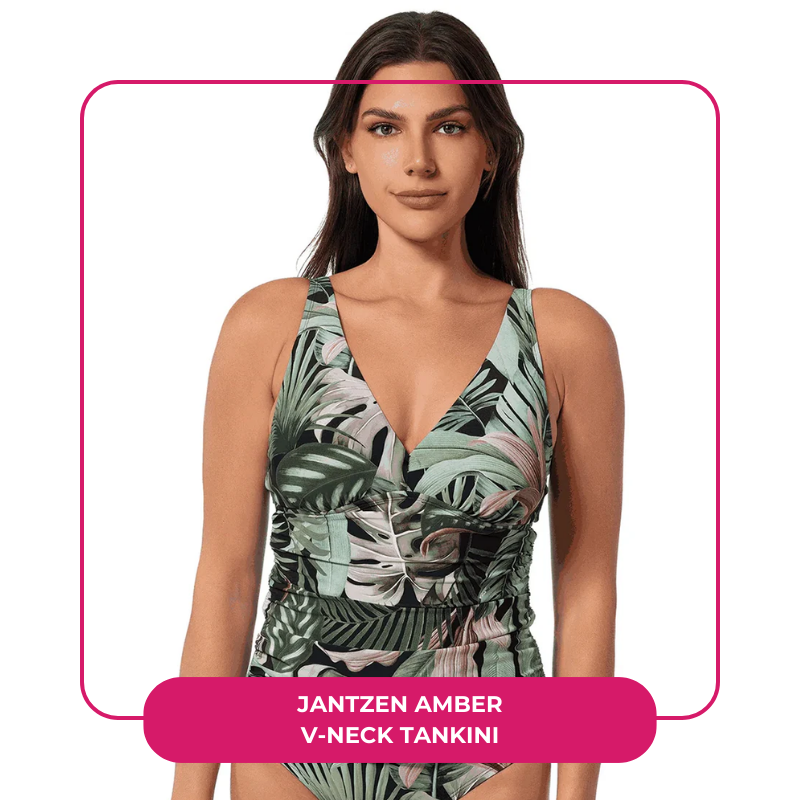 Jantzen Amber V-Neck Tankini