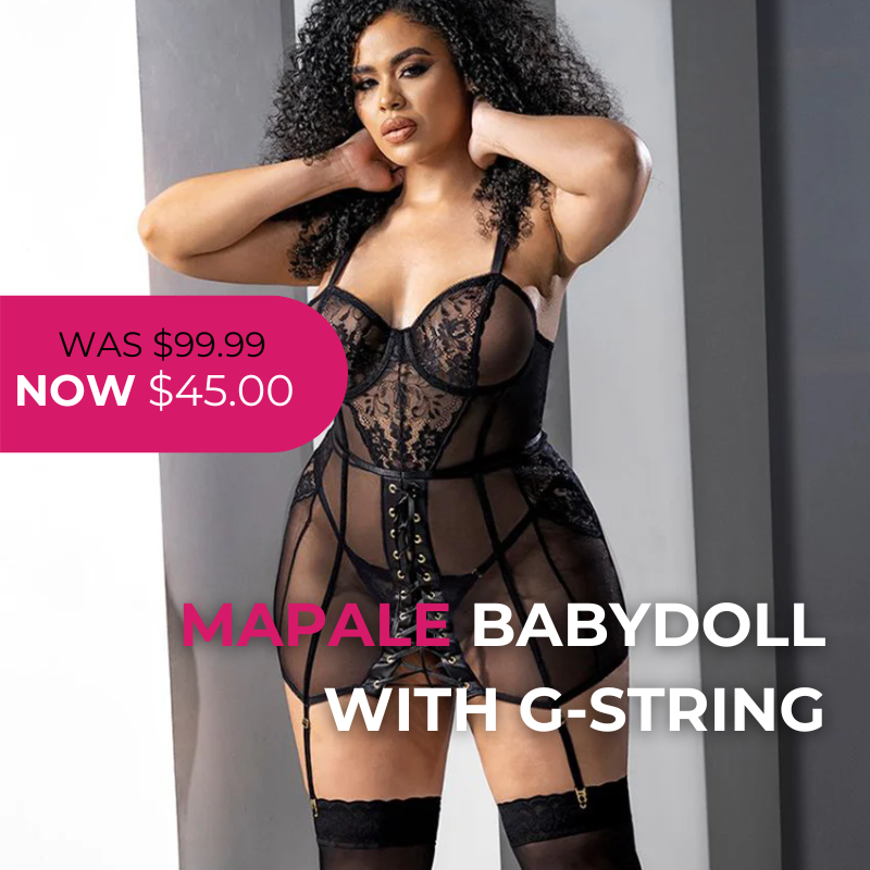 mapale babydoll with gstring