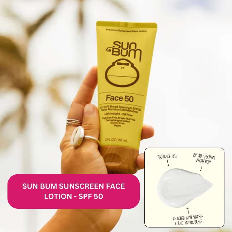 Sun Bum Sunscreen Face Lotion - SPF 50