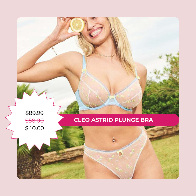 Cleo Astrid Plunge bra