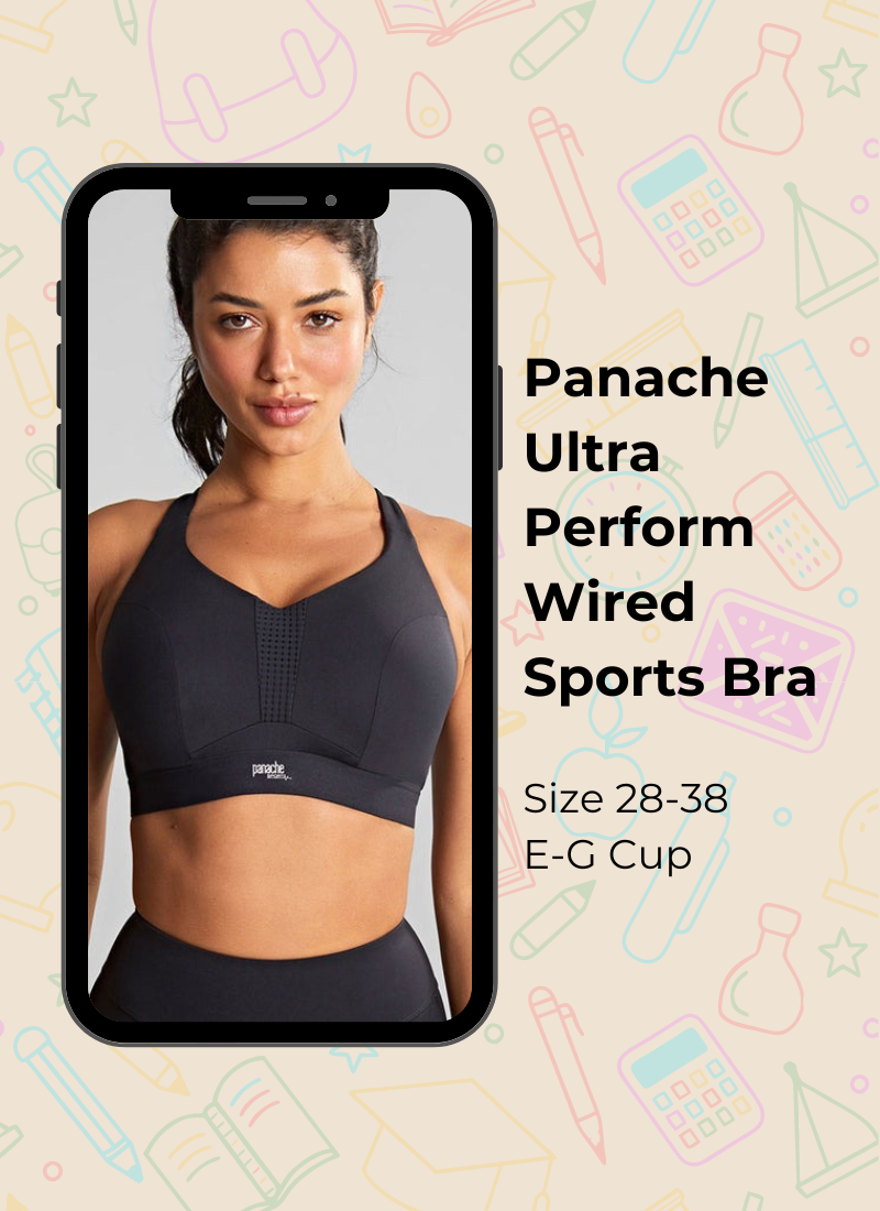 panache ultra perform wired sports bra