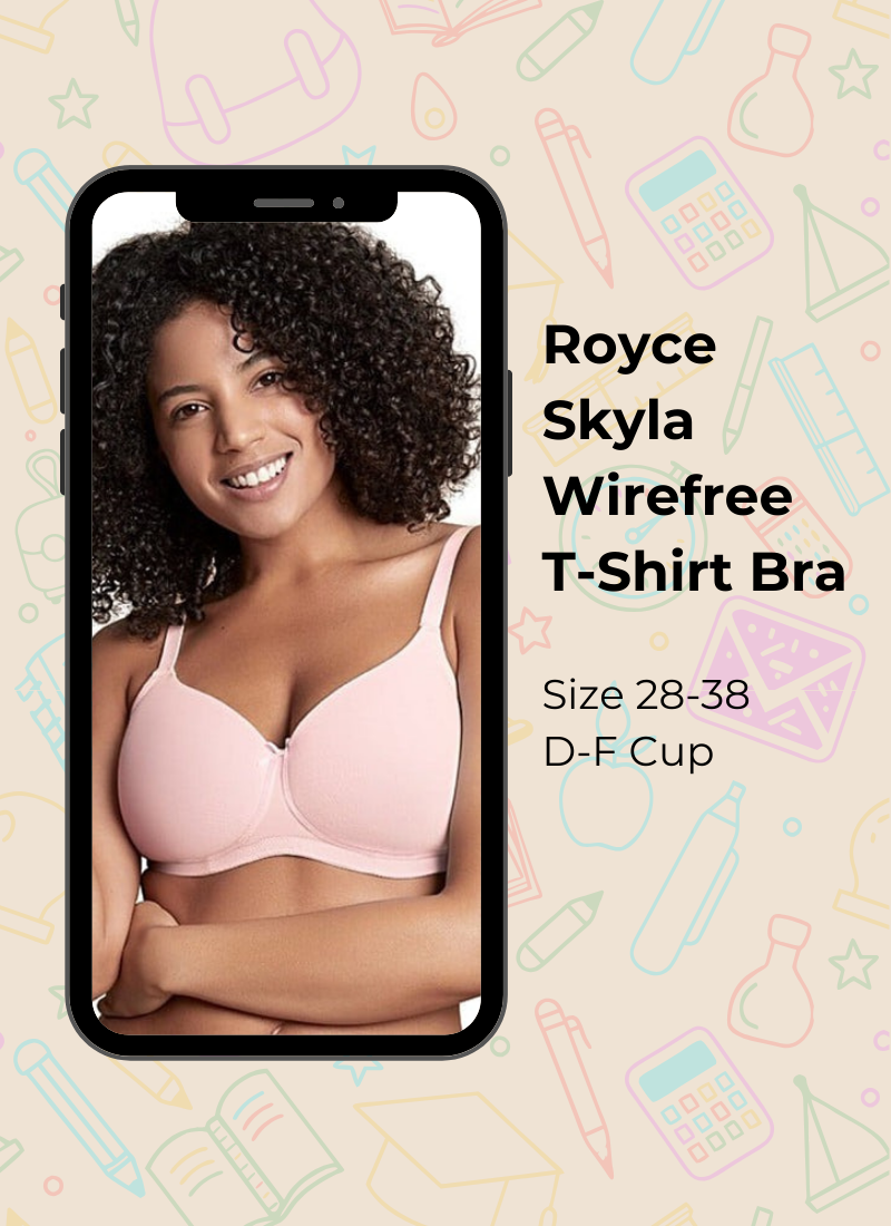 Royce Skyla Wirefree T-Shirt Bra