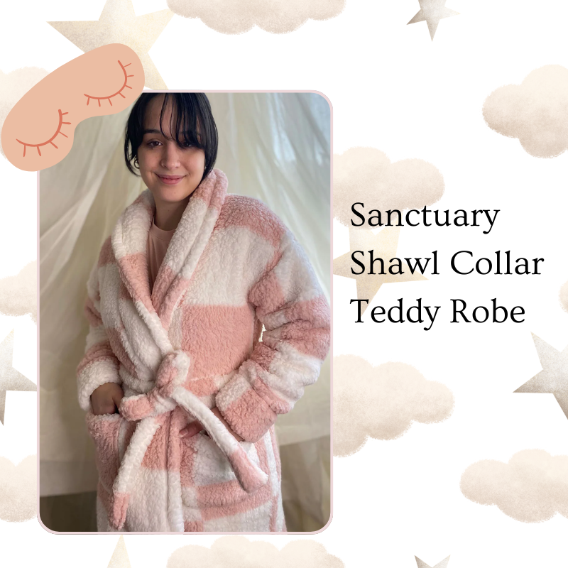 Sanctuary Shawl Collar Teddy Robe