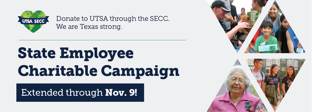 UTSA SECC extended through november 9