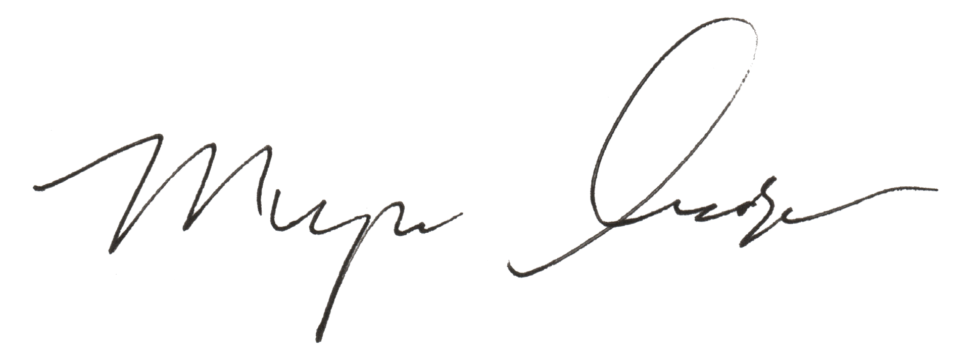 Myron Anderson signature