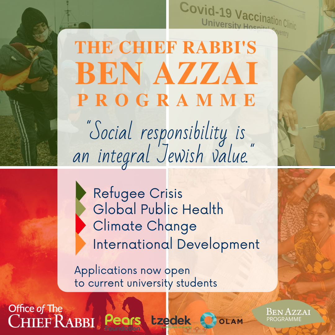The Chief Rabbi's Ben Azzai Programme