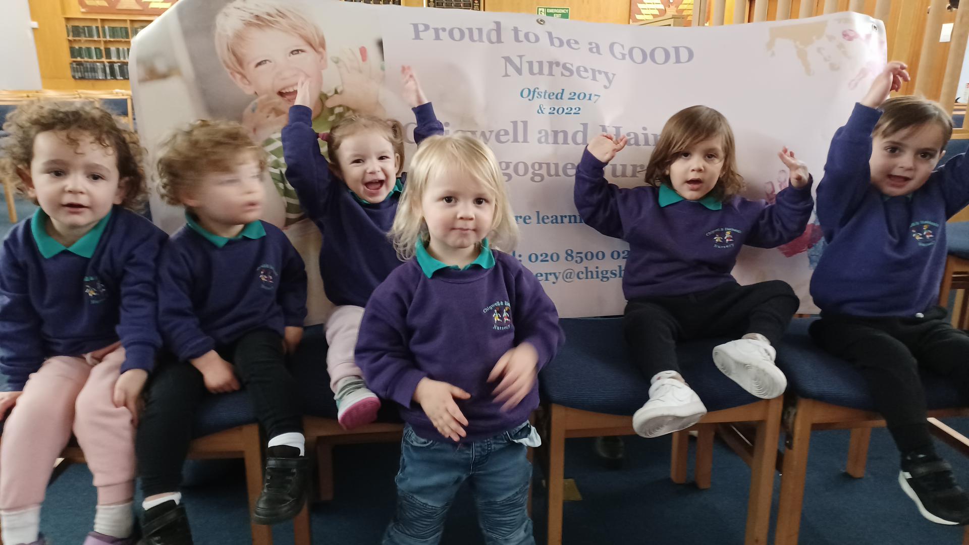 Celebrating 'good' Ofsted rating!