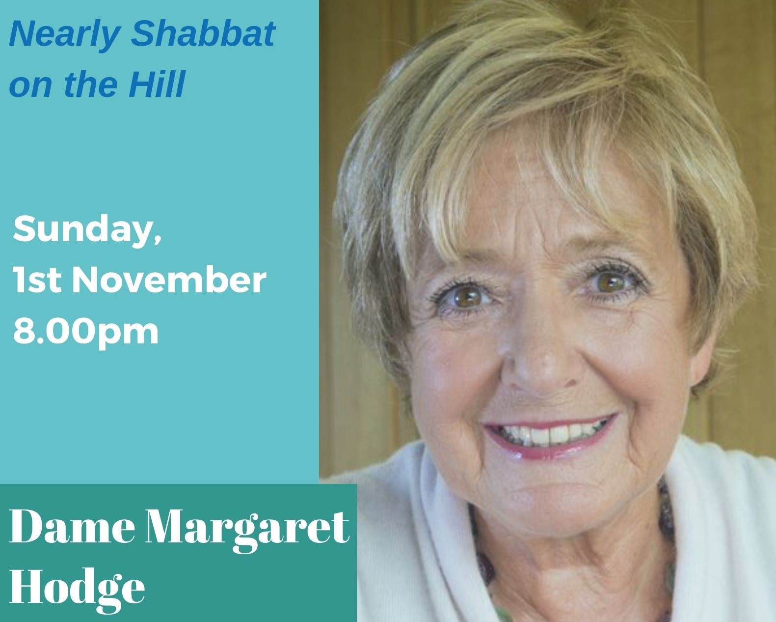 Dame Margaret Hodge in conversation