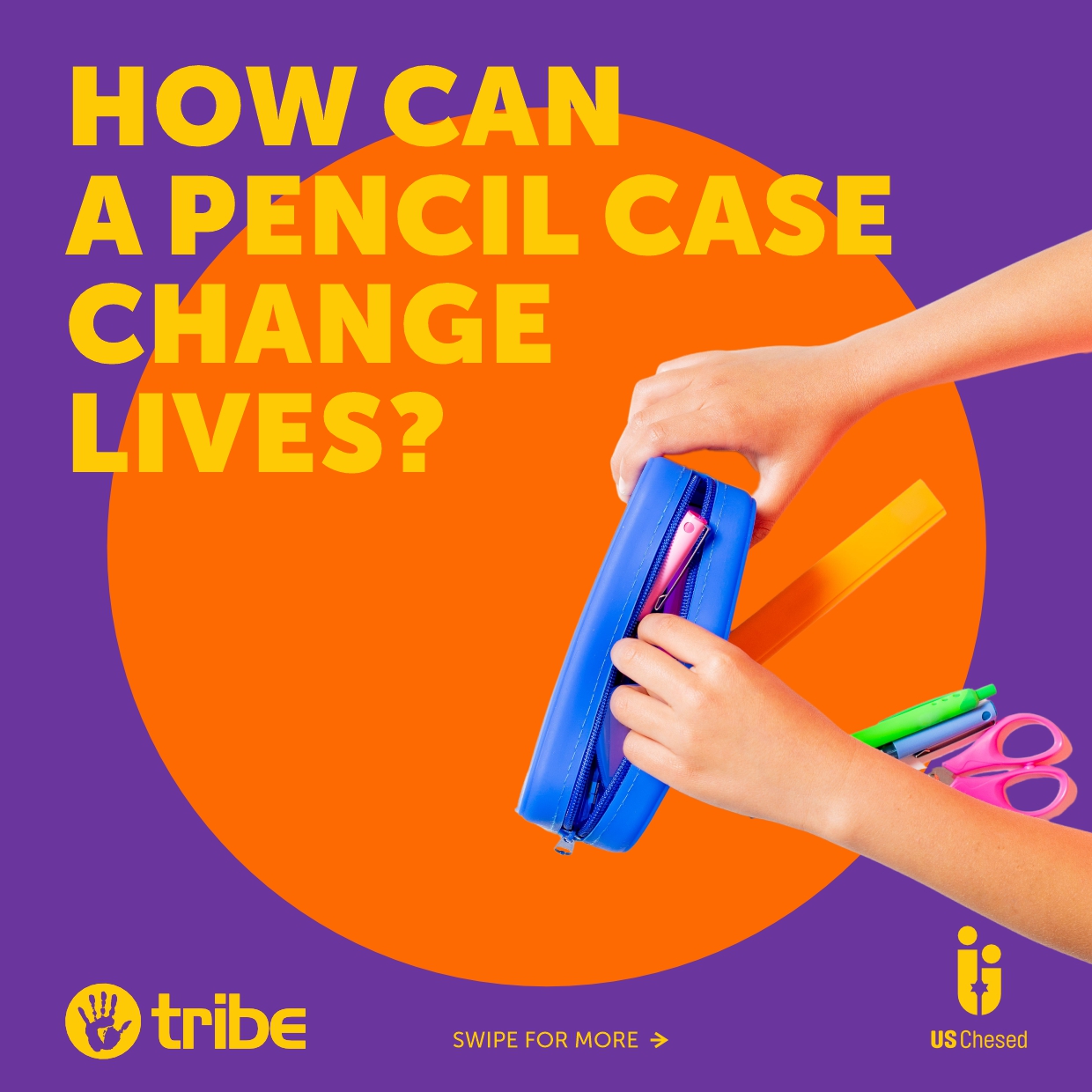How can a pencil case change lives?