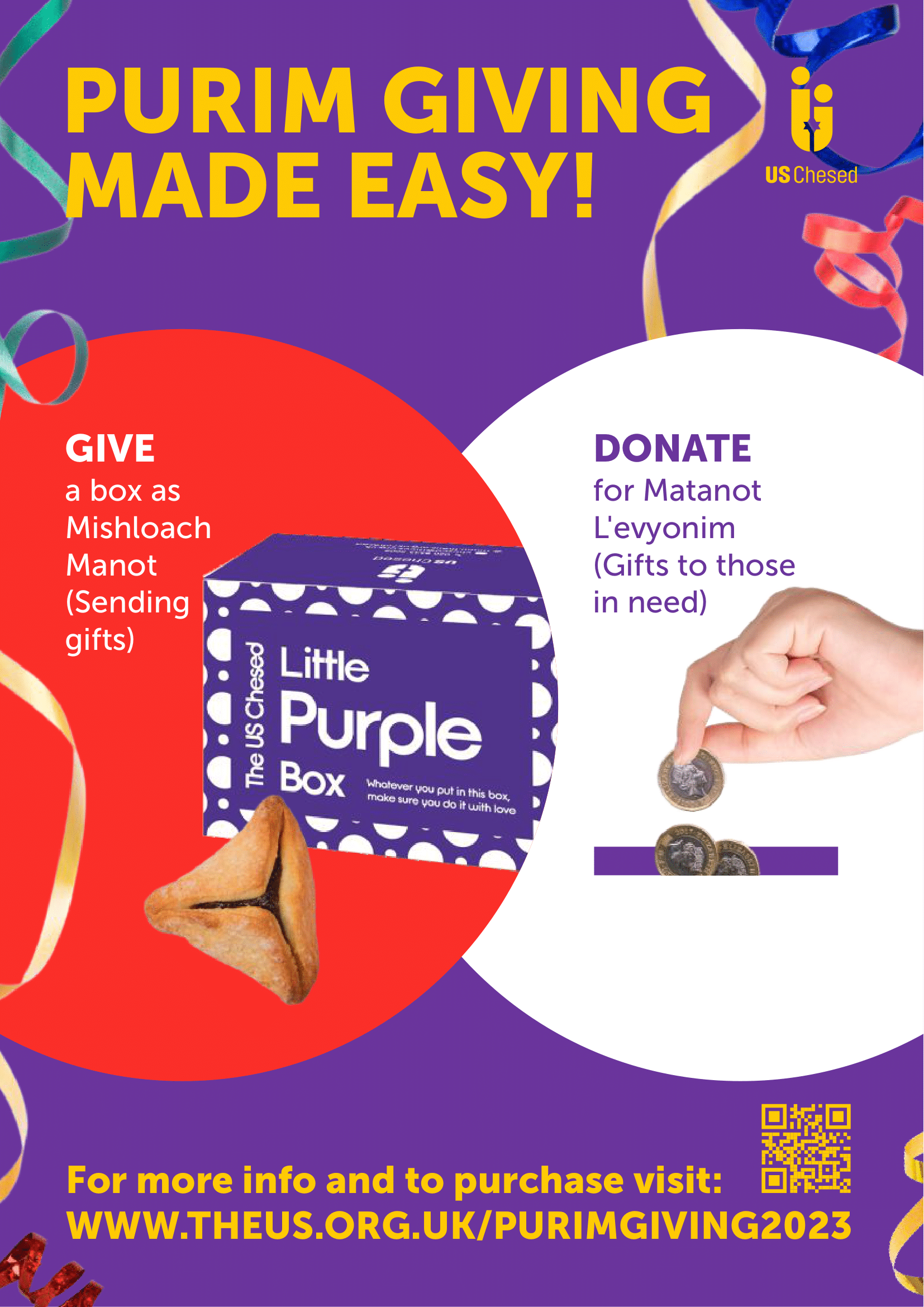 Purim giving made easy