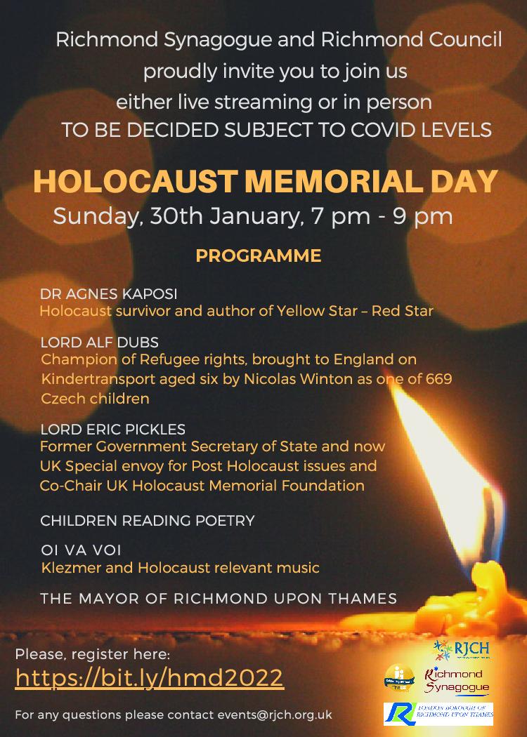 Holocaust Memorial Day