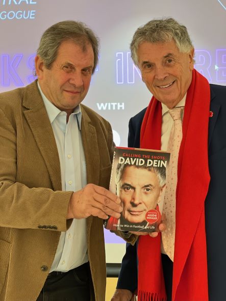 David Dein entertains crowd at Central