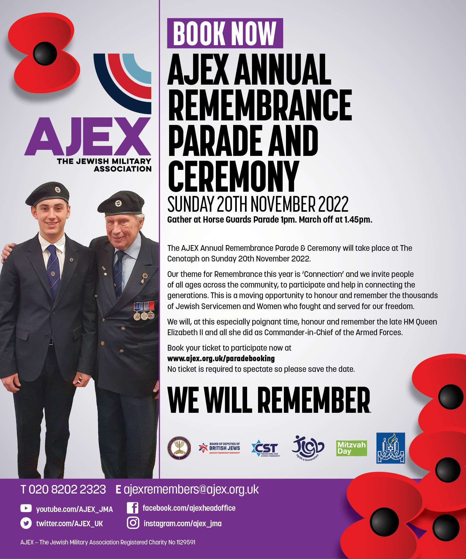 AJEX Remembrance Parade