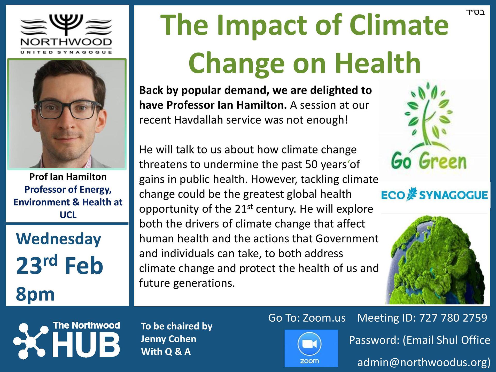 The impact of climate change