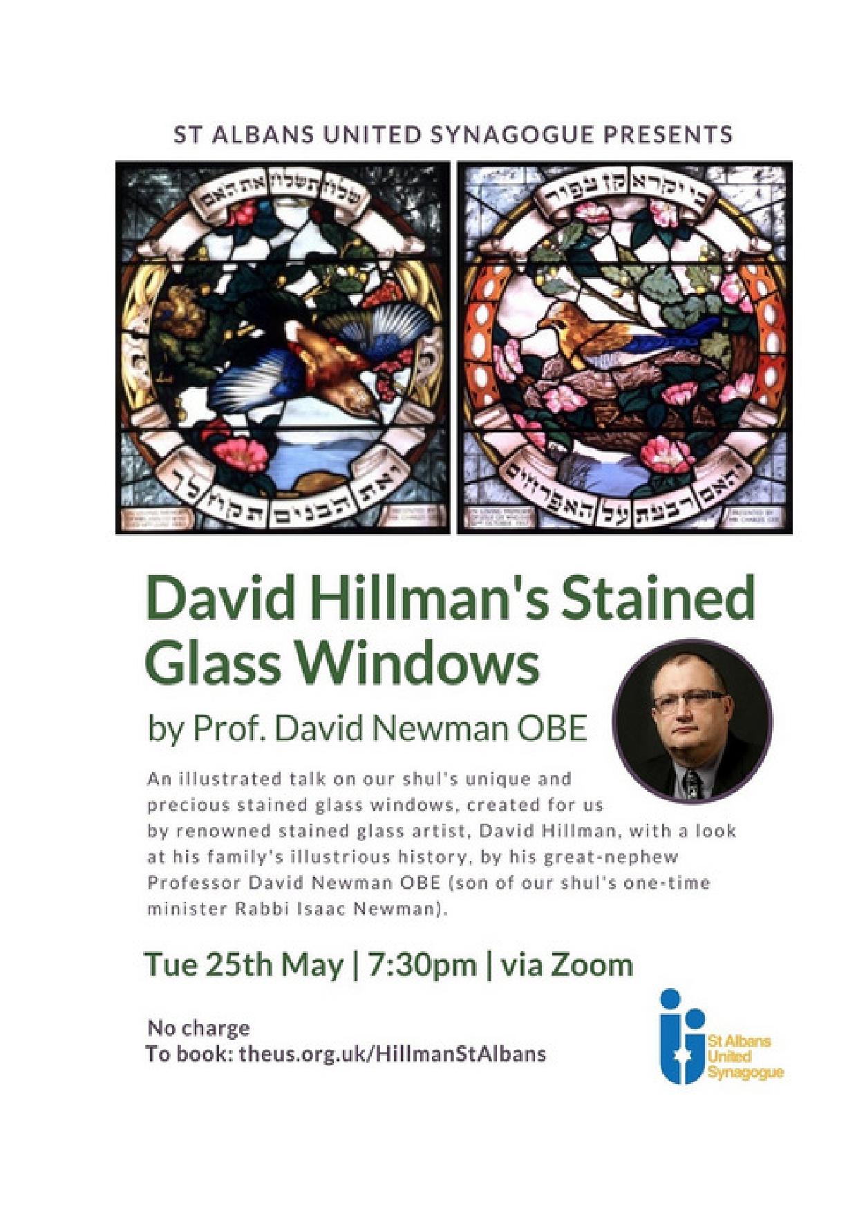 David Hillman's stained glass windows