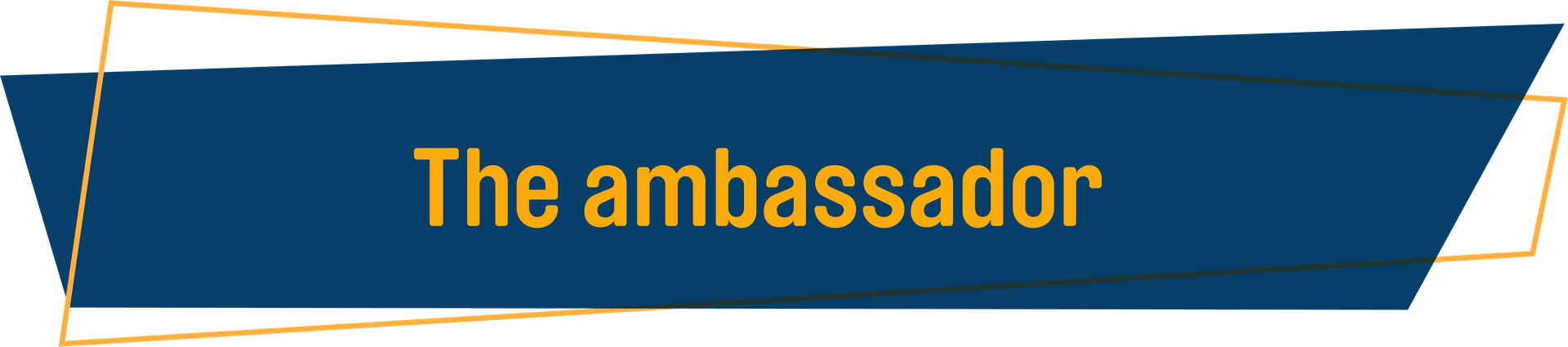 The ambassador