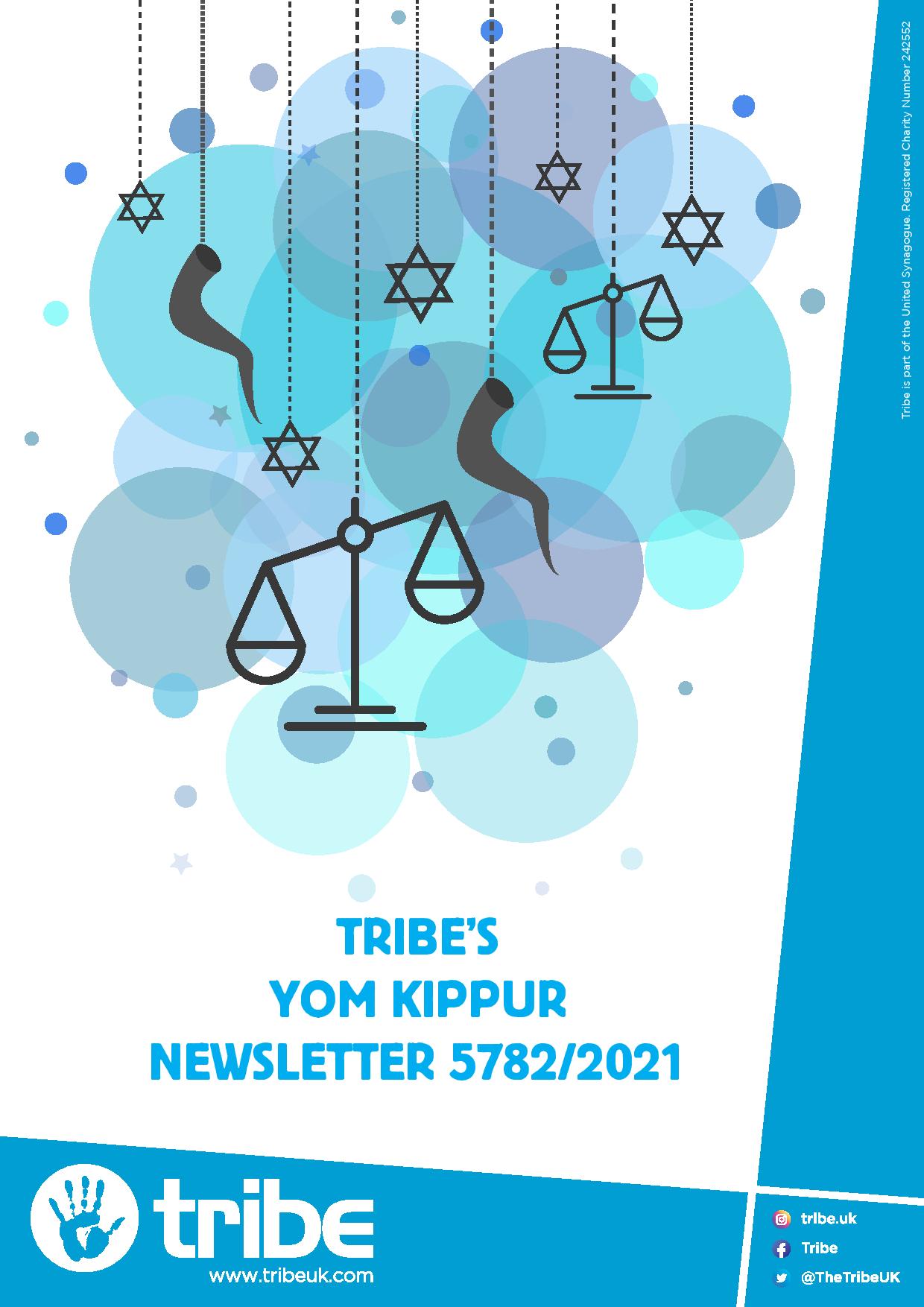 Yom Kippur newsletter