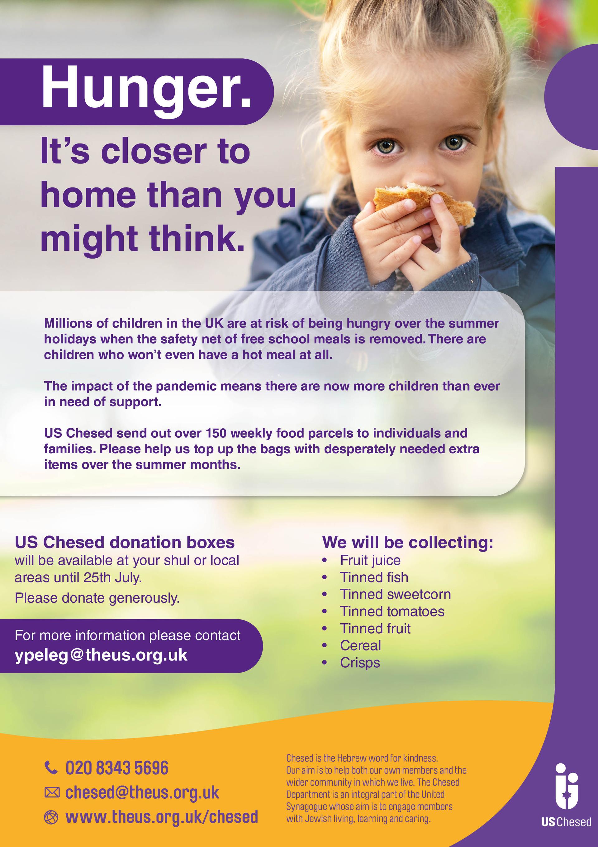 Food donation boxes