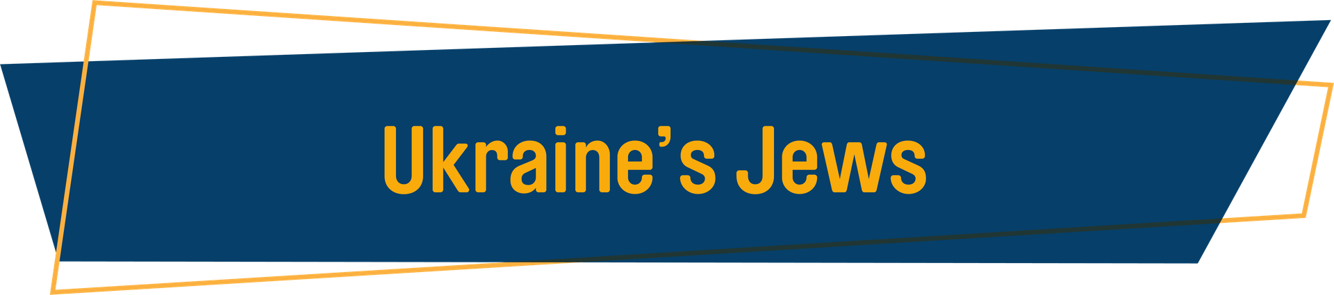Ukraine's Jews