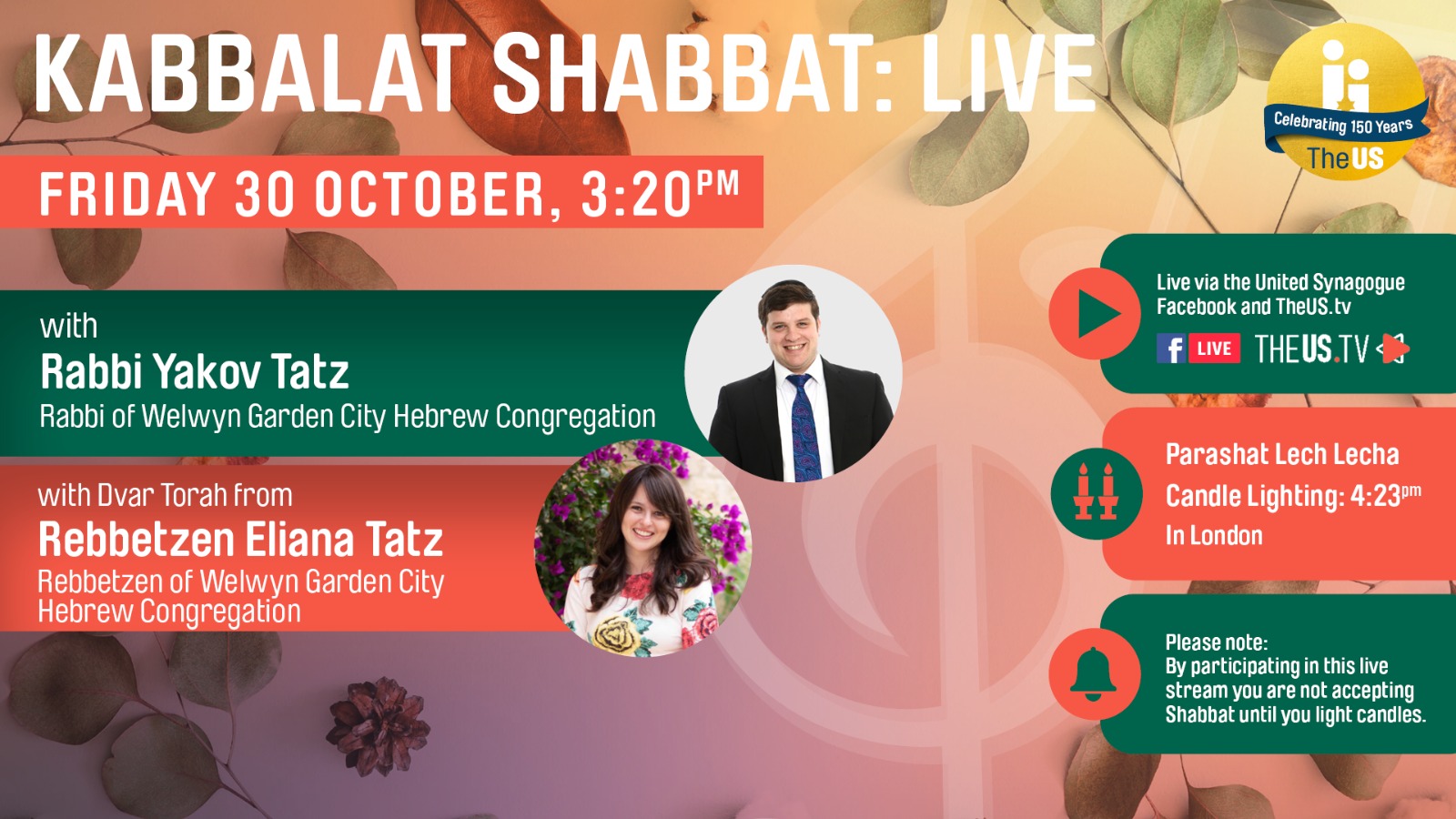 Kabbalat Shabbat: Live