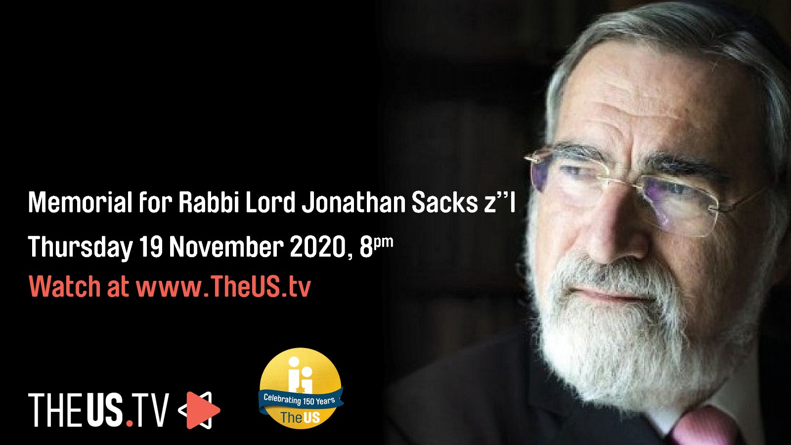 Memorial for Rabbi Lord Jonathan Sacks zt''l