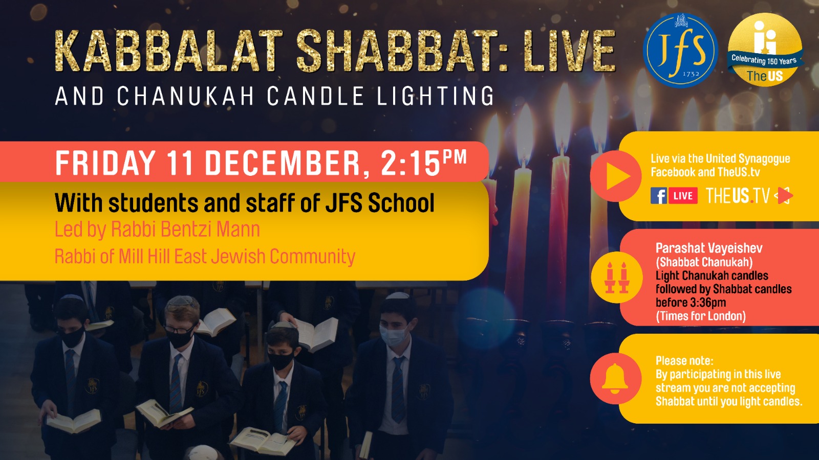 Kabbalat Shabbat: Live