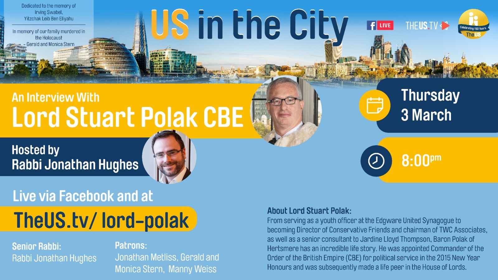 Lord Stuart Polak CBE