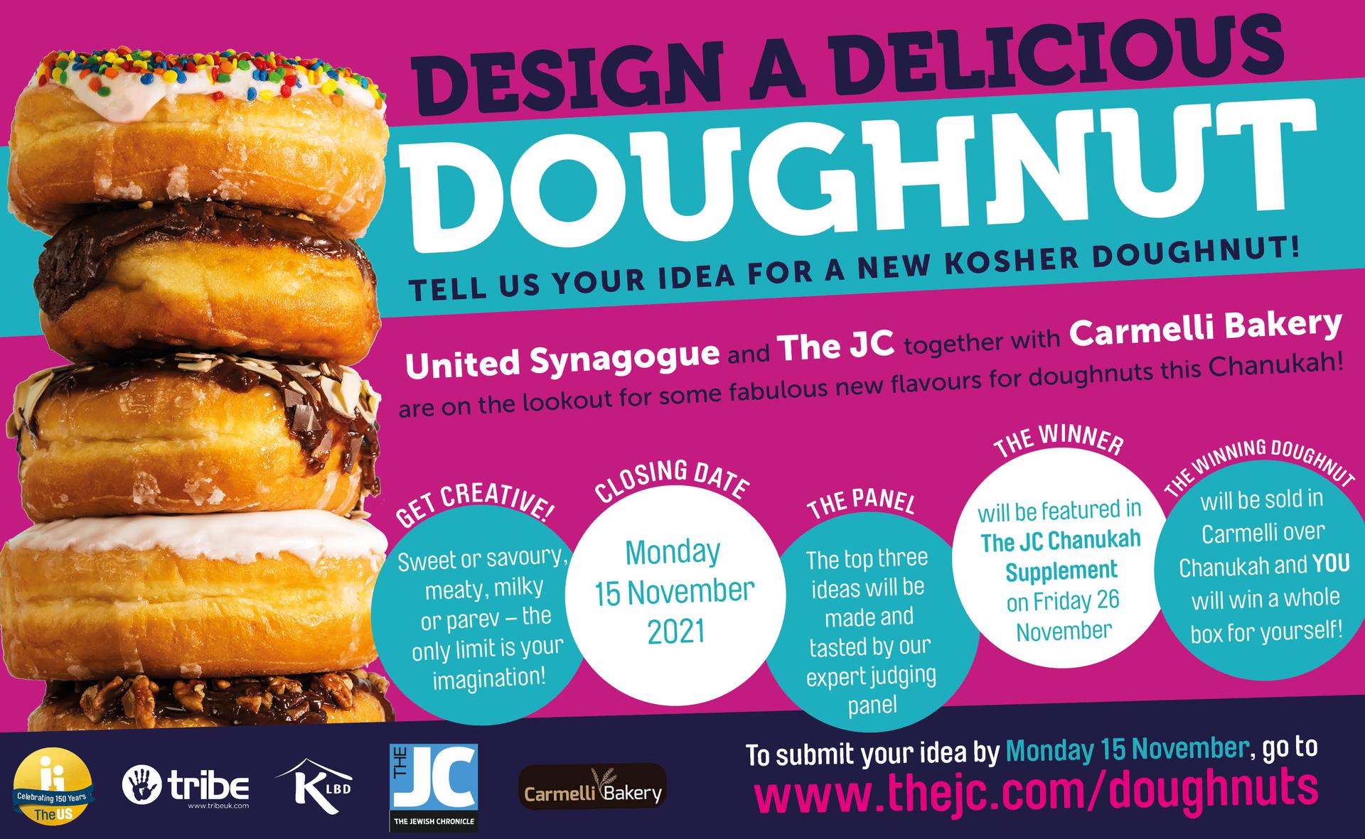 Design a delicious doughnut!