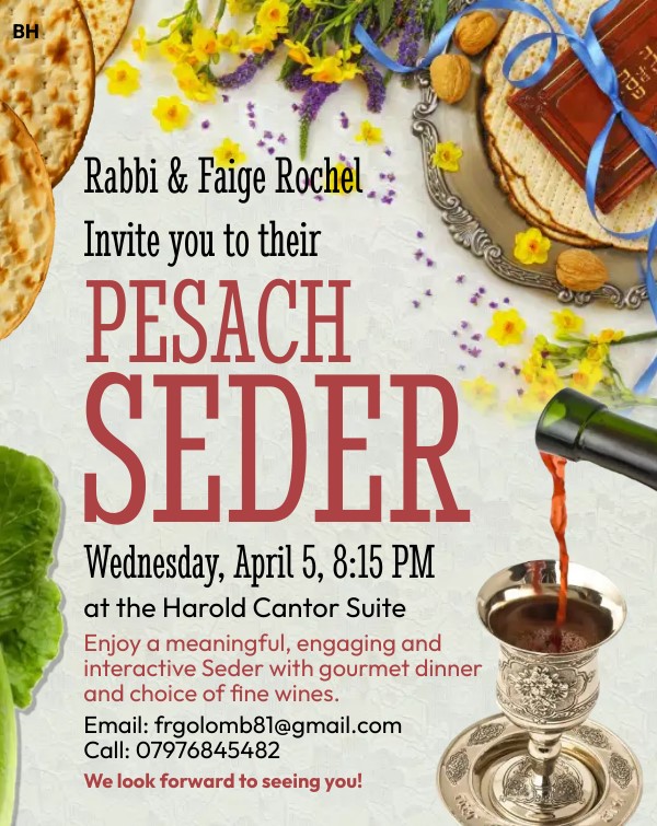 Pesach Seder in Sheffield
