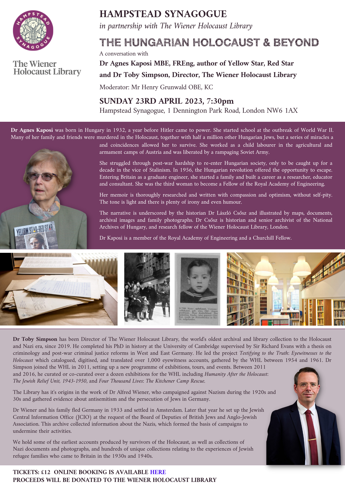 The Hungarian Holocaust & Beyond
