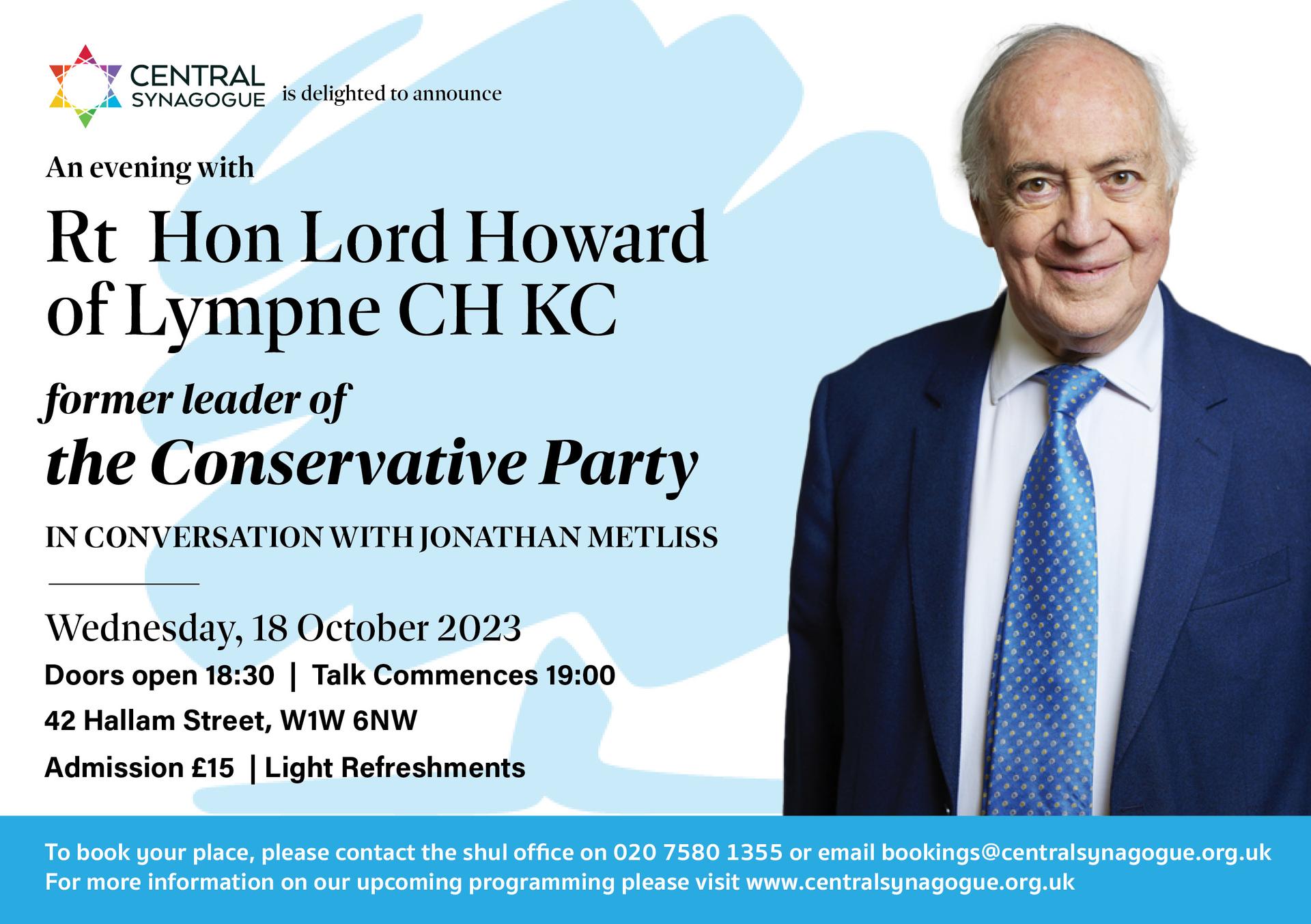 Rt Hon Lord Howard of Lympne CH KC