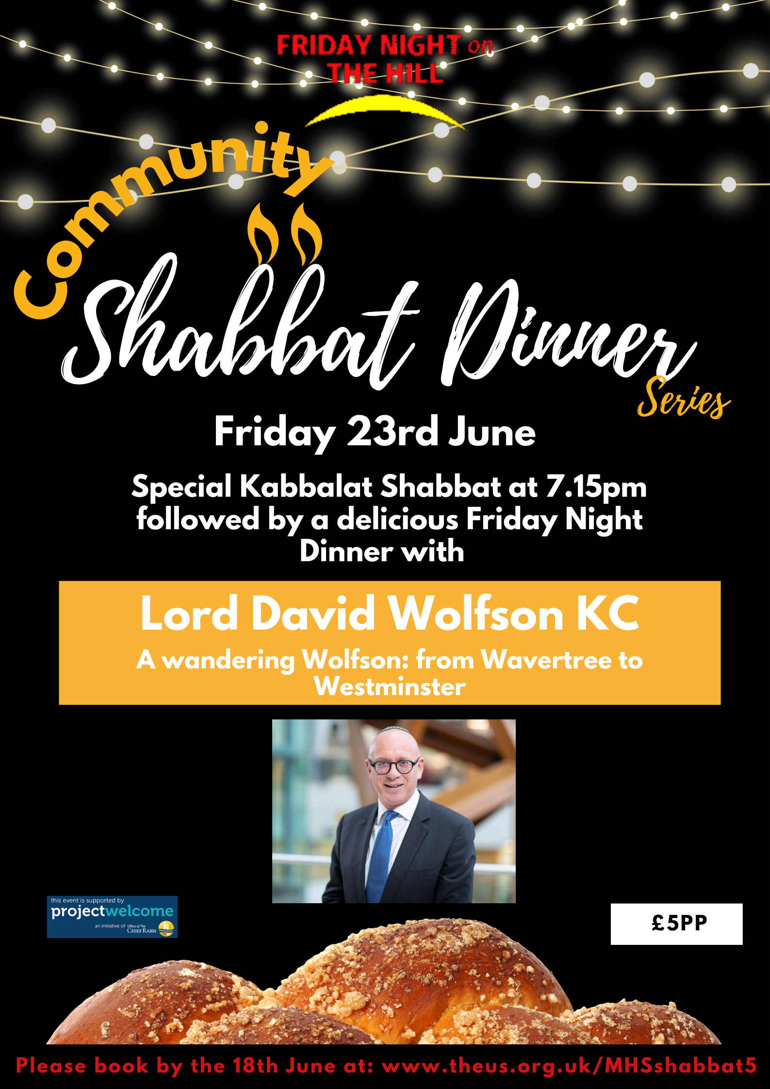 Community Shabbat Dinner