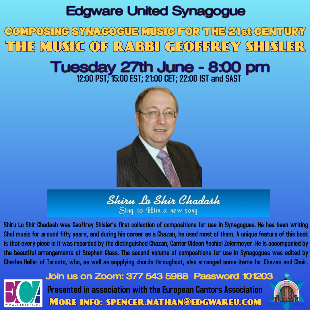 Synagogue music for the 21st century