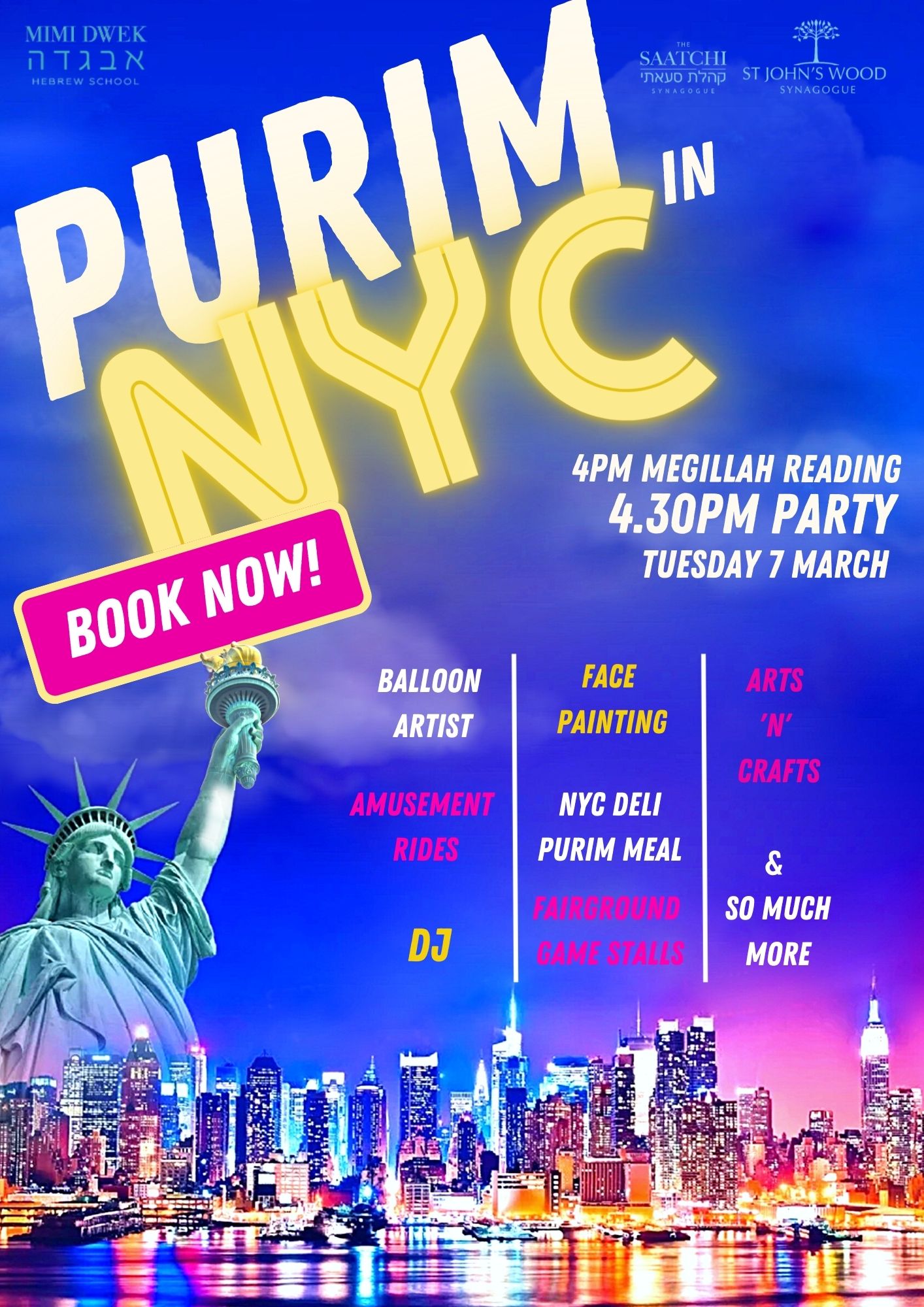 Purim in NYC