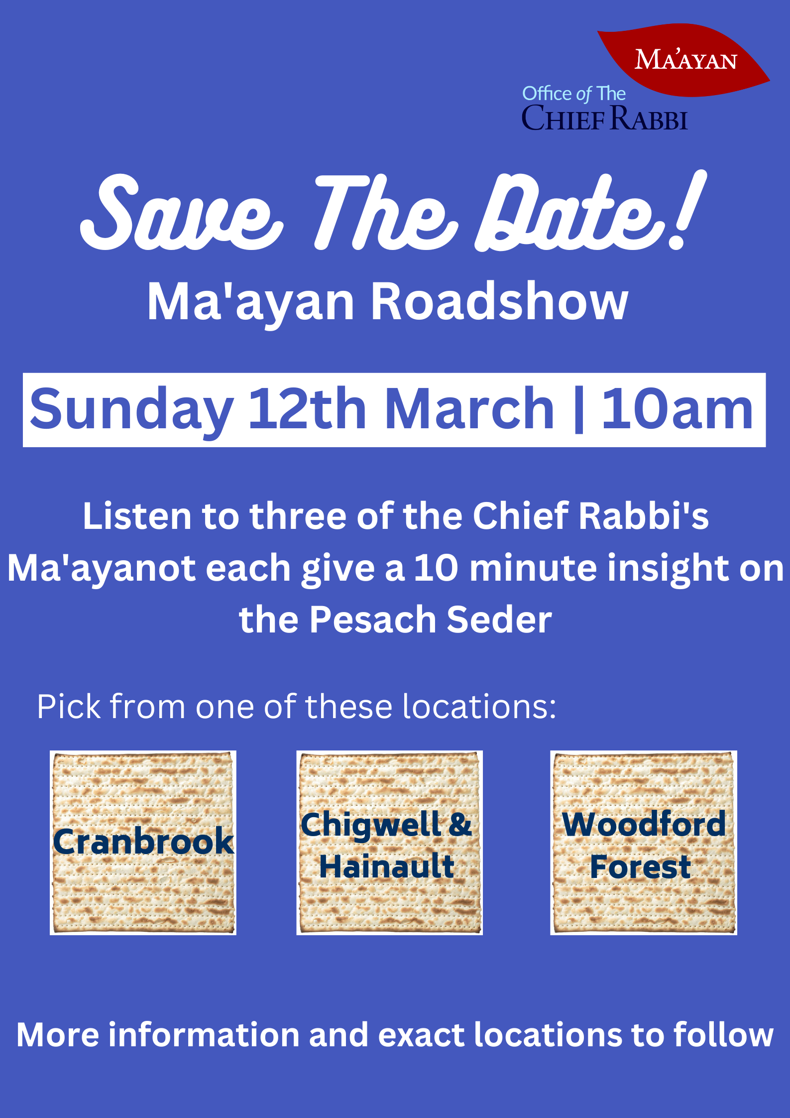 Ma'ayan Roadshow