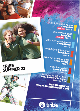 Book now for Tribe Summer Camp!