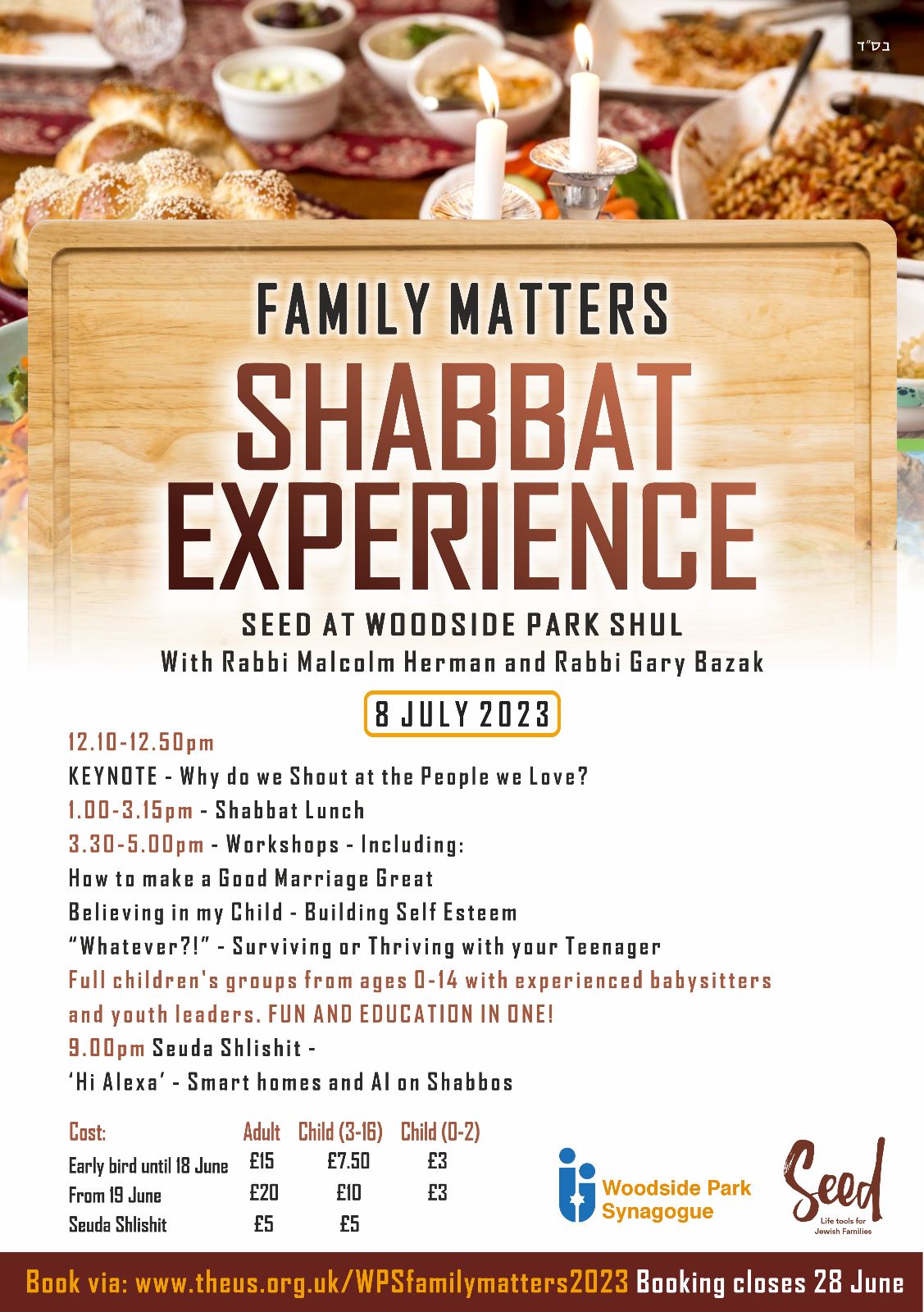 Family Matters Shabbat Experience
