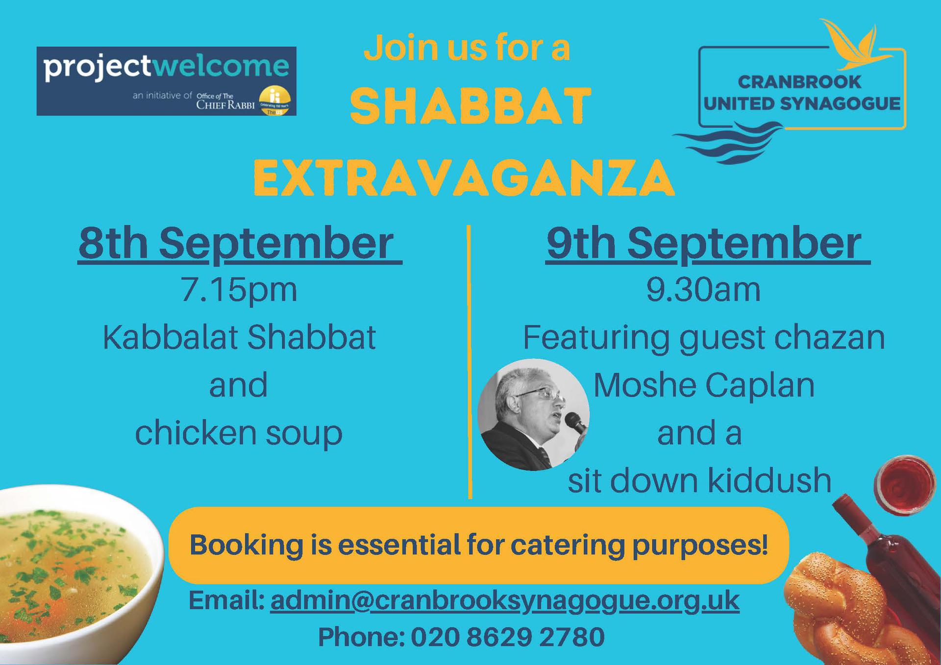 Shabbat Extravaganza