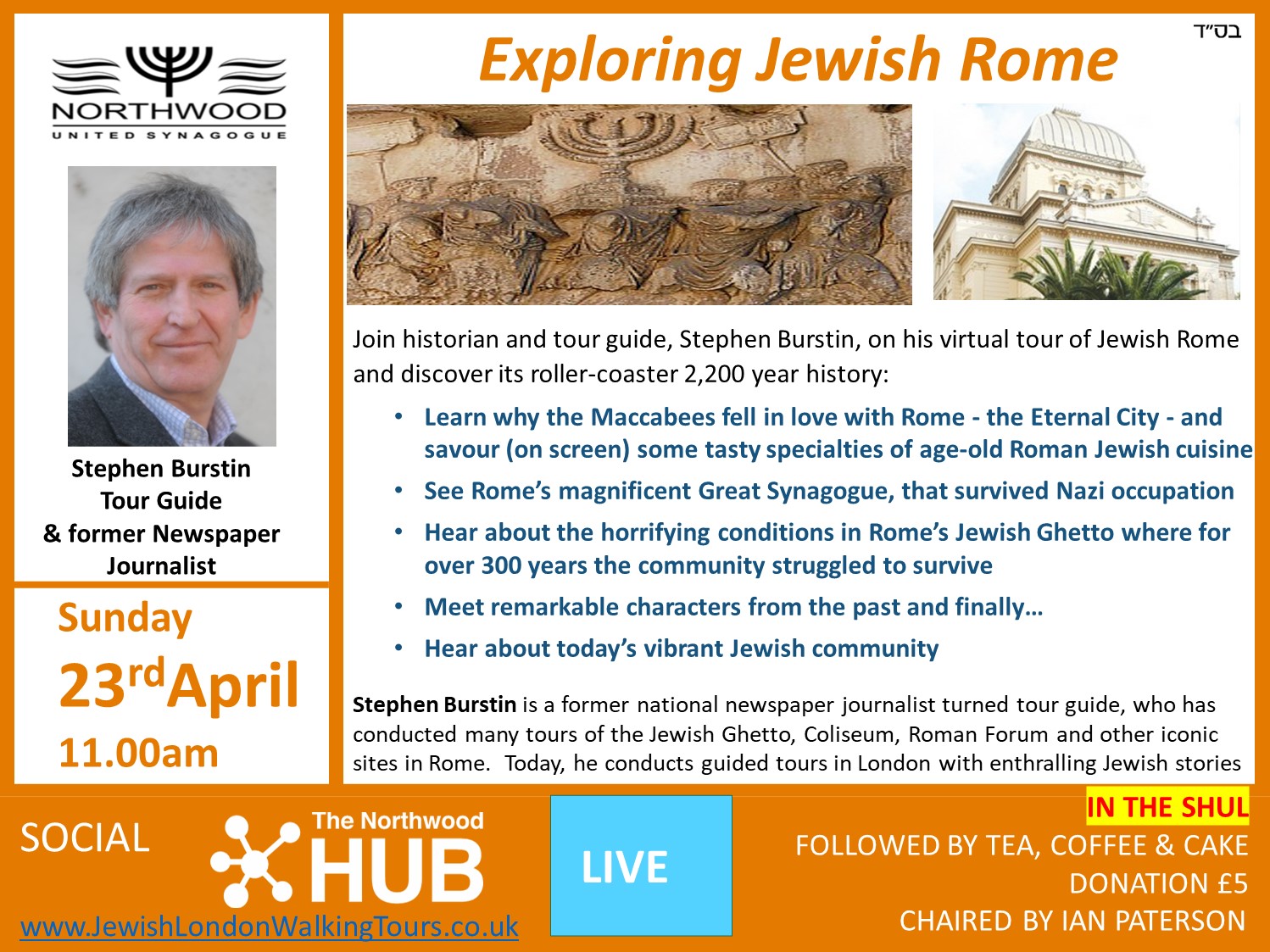 Exploring Jewish Rome