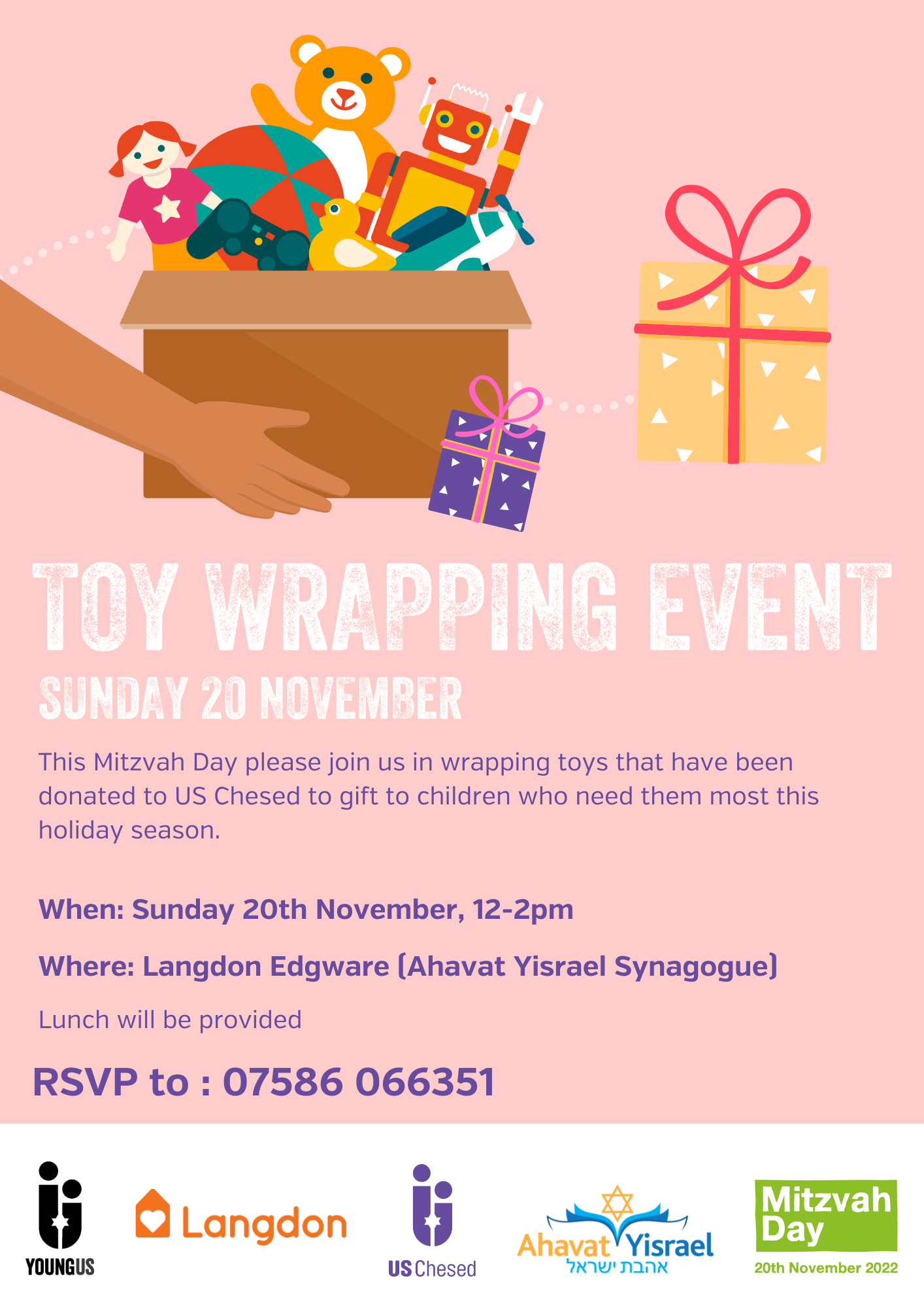 Toy Wrapping Event