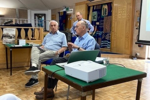 Northwood members sit to attention