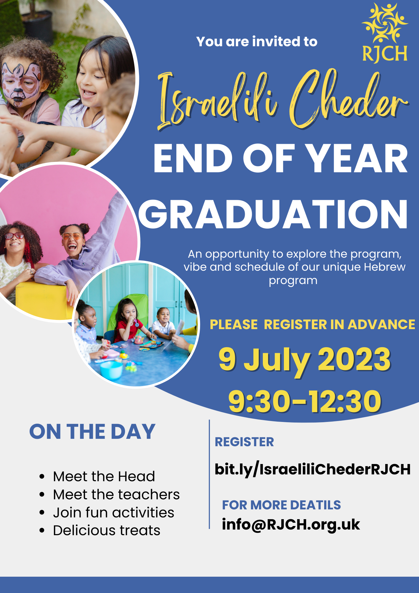 Cheder open day and graduation