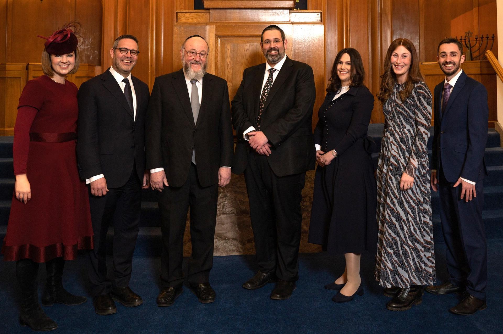 Chief Rabbi praises new HGSS team at induction