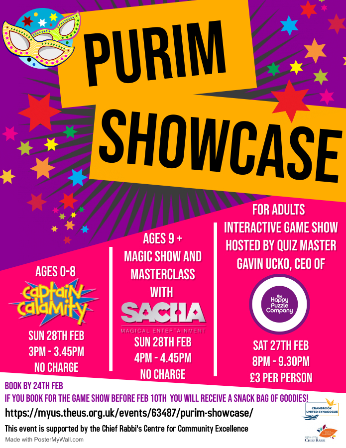 Purim Showcase