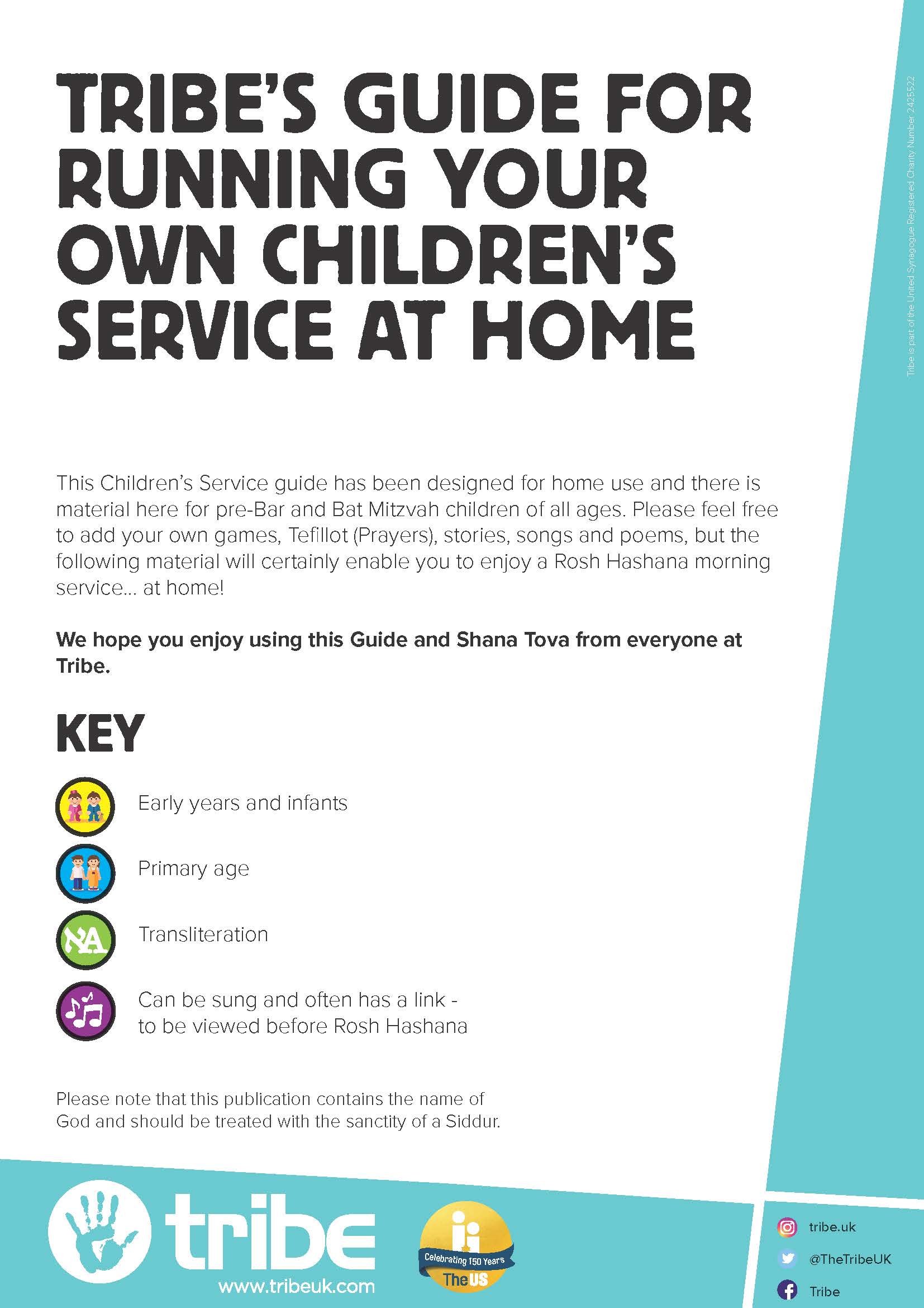 Children’s Service guide for Rosh Hashana 